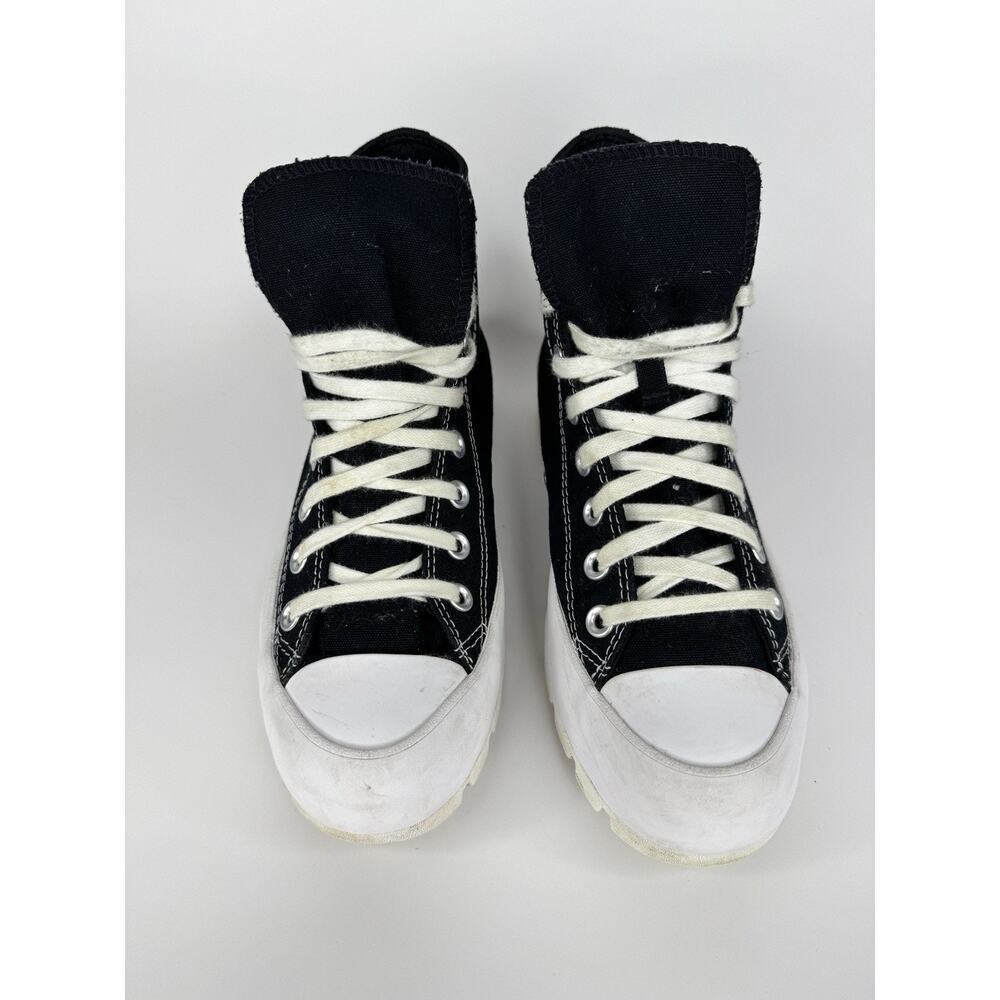 Converse Chuck Taylor All Star Lugged High Top Canvas Womens Sneakers 8.5 Black - Picture 3 of 14